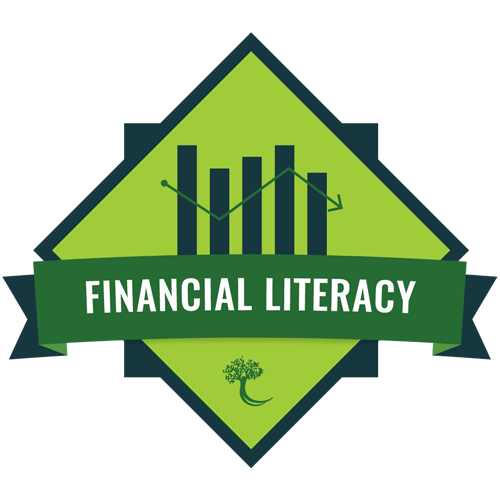 Happy international literacy day logo Royalty Free Vector