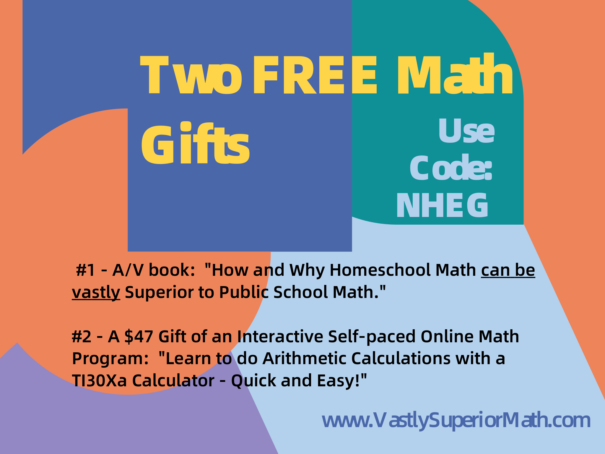 Vastly Superior Math Free Math Class Ad